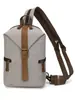 Bolso Bandolera de Lona, Bolso Cruzado Pequeño, Mochila Casual, Adecuado para Ciclismo al Aire Libre, Senderismo, Viajes