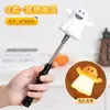 Decoração de Halloween Transfronteiriça Lanterna de Abóbora Bastão Brilhante com Manivela Presente para Crianças Enfeites Adereços de Atmosfera Brinquedo Presente Luz