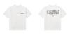 Três Etiquetas Completas, Exclusivamente para Vendas Transfronteiriças, Camiseta Masculina 100% Algodão Fio Duplo, Manga Curta, Alta Qualidade, Em Estoque