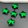 Pulsera Estilo Flor de Estrella Roja con Cuentas de Estrella de Cinco Puntas Cadena para Celular DIY Cuerda para el Cabello Bolígrafo con Cuentas Accesorios de Joyería Material