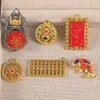 Bênção Oficial do Paraíso Cinco Bênçãos Chaveiro Perfeito para Carro Estilo Chinês Prata Pingente Rotativo Ornamento Acessórios Em Estoque Atacado