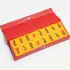 ShanYou Pai Gow Cartas de Tian Jiu para el Hogar Tarjetas de Empuje para Adultos Tamaño Grande Mahjong de Guangdong Tamaño Pequeño Tarjetas de Hueso Amarillo Lote Top Bull