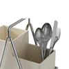 Caja de Almacenamiento de Palillos de Acero Inoxidable Soporte para Palillos de Cocina Escurridor de Cucharas Tenedores para Encimera Utensilios Domésticos Barril para Palillos