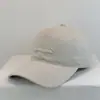 Gorra de Béisbol Suave con Bordado de Letras tipo Parche Estilo Coreano para Mujer, Versátil Sombrero de Sol y Protección Solar Casual para Exteriores para Parejas que Hace que la Cara Parezca Más Pequeña
