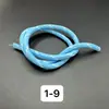 Serie Miu Cuerda Trenzada DIY de 5 mm Cuerda Redonda de Punto de Salto Colorida Cuerda para Bolso Intercolorido Ropa Cinturón Cuerda Sudadera Cordón para Zapatos