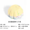 Molde de Silicona para Pastel de Estrella de Cinco Puntas DIY Taza Redonda Molde para Tartaletas de Huevo Pudín Pétalo de Rosa Molde de Resina