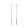 2022 Nova moda simples 999 brincos de borla de prata esterlina Sterling Silver feminino estilo coreano ins moda brincos multi-estilo brincos