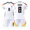 Euro 2024 Futebol alemão em casa 13 Muller 6 Kiemich 7 Havertz 10 Musi kit da seleção nacional