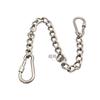 Cadena de acero inoxidable 304 para colgar en el porche, cadena de carga, cadena extendida para colgar silla de columpio exterior, hamaca, cadena de conexión para saco de arena