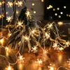 Luzes de Atmosfera LED de Natal Transfronteiriças Festa ao Ar Livre Luzes Decorativas para Árvore de Natal Layout de Cena de Natal Luzes LED Decorativas