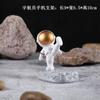 Luz nocturna de pintura de arena movediza de vidrio creativo, adornos de escritorio de astronauta, manualidades, decoraciones de oficina, regalo de cumpleaños