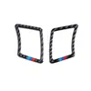 Adequado para BMW Série 5 e60 antigo modificação interior fibra de carbono real painel de instrumentos moldura de acabamento da saída de ar peças automotivas
