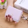 Cartera Pequeña para Mujer Corta 2025 Nueva Estilo K Pequeña Fresca Simple Linda Corazón Monedero para Mujer 70% de descuento Cartera Apilable
