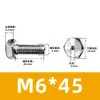 Tornillos Externos Hexagonales Huecos de Acero Inoxidable 316 con Orificio Pasante de Drenaje y Escape, Tornillos Perforados para Roscado al Vacío