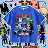 Nova camiseta infantil de manga curta Roblox Animal Hospital top da moda