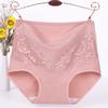 Ropa interior para mamá al por mayor algodón cintura alta talla grande mm gorditas mediana edad y mayores bragas comercio exterior transfronterizo damas extragrande