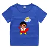 Comércio Exterior Roupas Infantis Verão Algodão Manga Curta Gola Redonda Para Menino Menina Bebê Meia-manga Brinquedos Ryan Camiseta Infantil