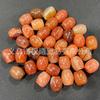 16 * 18 MM Jade grande buraco barril contas de cristal ágata solta contas tambor contas colar brincos acessórios pulseira de tecido