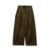 Yidao Vintage 2026 Primavera Novo Estilo Japonês Marca da Moda Calças Retas Largas Listradas Verticais Casuais Longas Masculinas