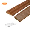 Tira Decorativa Autoadhesiva para Cintura Nbr Decoración del Hogar Cubierta para Renovación de Pared de Fondo Tira de Cobertura Viene con Tira Anticolisión Autoadhesiva para Esquina de Mesa
