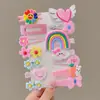 Pinza para el Cabello Estilo Coreano para Bebé, Pinza para Flequillo de Niños, Pinza Lateral para el Cabello, Pinza para la Frente de Niña, Adorno para la Cabeza y Accesorios para el Cabello Lindos