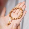 Madera de incienso de leche DIY carbón gato de leche pulsera especificación 0.8 hombres y mujeres Wenwan rosario anillo único joyería decorativa fábrica venta al por mayor