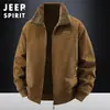 Chaqueta Casual Cálida Nueva Otoño e Invierno 2023, Moderna y a la Moda, Doble Cara, con Cuello Solapa, Abrigo de Algodón Forrado de Borrego #