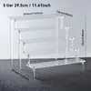 Etiquetado TransfronterizoAcrílico Pop Mart Exhibidor Figura de Caja Ciega Bastón de Caramelo Estante de Almacenamiento Multicapa