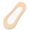 Meias Invisíveis de Verão Meias Cano Baixo de Seda Gelada para Mulheres, Antiderrapantes, Invisíveis, Respiráveis, Absorventes de Suor, Finas, Cor Sólida, Meias para Salto Alto