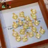 Oro de Arena Vietnamita Popular Clásico Colgante de Trébol de Cuatro Hojas Moda de Nicho para Mujer Cadena de Clavícula Simple Versátil Joyería al por Mayor
