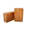 Bloques de Yoga de Madera de Bambú para Inversiones, Herramientas Auxiliares de Práctica de Yoga