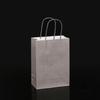 Bolsa de Papel Kraft con Lunares, Embalaje para Llevar, Bolsa de Papel Tipo Mochila, Bolsa de Papel de Regalo Rectangular Color Caramelo, Bolsa de Compras Impresa