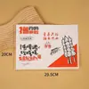 Papel para Parrilla BBQ Brocheta Desechable Carne a la Parrilla Plato Especial para Comer Papel para Bandeja de Comida a Prueba de Aceite Papel Bandeja Comercial Envío Gratis