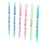 Regalos Creativos para Estudiantes: Plumas Resaltadoras de Doble Punta, Plumas de Diario Coloridas y Estéticamente Agradables, Plumas con Temática de Gatos, Resaltadores, Regalos para Niños
