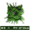 Plantas Simuladas, Plantas Verdes Falsas para Paisagismo, Decoração de Parede de Planta Verde Simulada, Parede de Planta de Plástico, Parede de Planta Verde para Exterior no Atacado