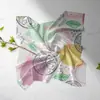 Bufanda Cuello Fina para Mujer Personalizada de Fábrica para Primavera, Otoño e Invierno, Bufanda para Madre, Sentido Avanzado