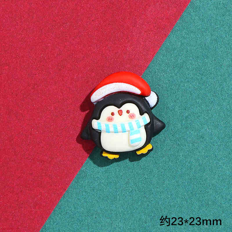 SKU-15-圣诞企鹅 约23_23mm一个