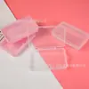 Durazno de nieve Maquillaje Lápiz de cejas Set Brocha Caja cuadrada Almacenamiento de borla de polvo de cojín de aire plano herramienta de maquillaje cpb material de embalaje para polvo suelto