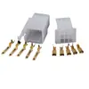 Conector automotriz vehículo eléctrico Motocicleta conector de cables 2P3P4P6P9P par conector macho y hembra terminal de cableado