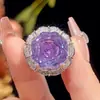 2025 Nuevo Joyería Zhuangshang Base de Cobre Chapado en Oro Corte Rosa Roland Temperamento Lujo Ligero traje Mujer 16-10m