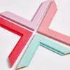Líneas para Marco de Fotos de Tablero de Densidad Cubierto de Cuero, Tiras Decorativas para Marco de Punto de Cruz, Líneas de Imitación de Cuero Multicolor, Suministro Directo del Fabricante