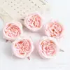 Cabeças de Flores Artificiais de Rosa Estilo Europeu para Caixas de Doces de Casamento, Decorações de Lembrancinhas, Flores Artificiais, Flores Artificiais, Materiais DIY, Flores de Casamento