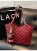 Bolso Retro de Gran Capacidad Transfronterizo para Mujer Otoño e Invierno Versátil 2025 Nuevo Bolso de Hombro Acolchado Casual Bolso Tote con Textura
