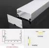 Luz de Tira Embebida para Exportación de Comercio Exterior Empalme sin Costuras Canal de Aluminio Techo de Sala de Conferencias de Oficina Luz de Techo Empotrada