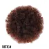 Paquete de peluca explosiva africana con contrato europeo y americano, paquete de peluca de fibra química, paquete de peluca de rollo esponjoso de seda de alta temperatura