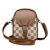 2026 Nuevo Modelo Teléfono Móvil de Mamá Bolso de Mujer con Acabado de Alta Gama, Billetera Estampada de Moda, Bolso Cruzado de Hombro Versátil Vintage