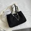 2025 Verano Bolso de Hombro de Burbuja Plisado en la Axila para Mujer Gran Capacidad Casual Estilo Occidental Bolso Tote Moda para Mujer
