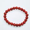 Pulsera de Piedra Ojo de Gato de 8 mm con Diseño Bicolor Graduado Transparente Hielo, Pulsera de Piedra Shoushan con Cuentas de Vidrio, Joyería Suave que se Envuelve Alrededor del Dedo