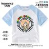 Camiseta Raglán de Manga Corta de Mario Luigi Yoshi para Niños y Niñas Verano Delgada 2025 Nuevo Niñas Manga Media Niños