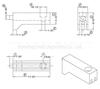 HX-042 anel magnético BASE correspondência BASE modo comum indutor sem agulha filtro transformador 17 * 4,6 milímetros material da fonte de alimentação